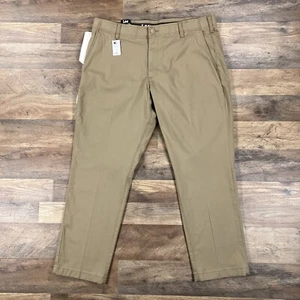 Lee Pants Mens 36x30 Beige Extreme Motion Relaxed Straight Leg Khaki Chino NEW - Picture 1 of 12