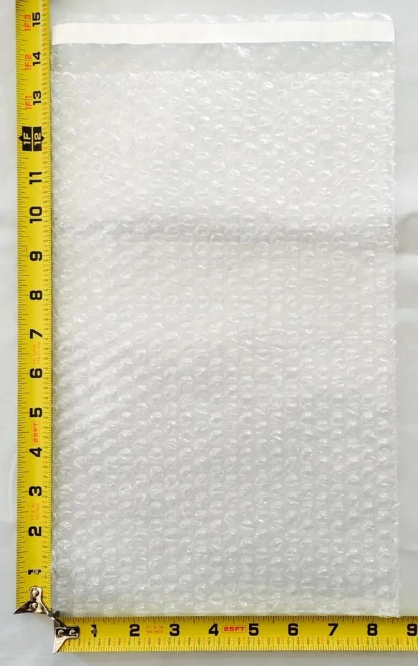 25 - 8.5 x15 Clear Protective Self-Sealing Bubble Out Pouches - Image 1 of 1