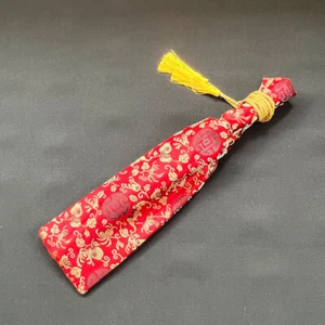 Seidenschwert Tasche für Samurai Schwert Katana Tanto Totenkopf Blumenstickerei 70~130 cm - Bild 1 von 6