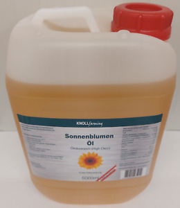 High Oleic Sonnenblumenöl 5000ml 5L kaltgepresst Premiumqualität aus Österreich