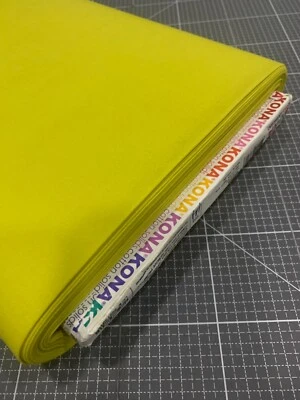 100% cotton - Kona Cotton Solids by Robert Kaufman - wasabi - Image 1 of 3