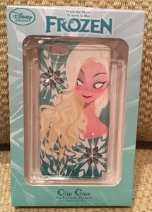 NWT DISNEY STORE FROZEN ELSA JEWELED IPHONE 6 CLIP CASE COVER WITH SCREEN GUARD - Picture 1 of 8
