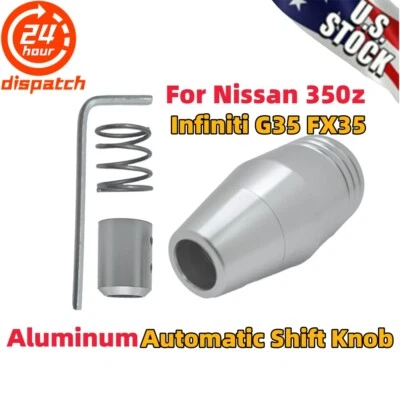 铝制自动换档刀适用于日产 350Z 英菲尼迪 G35 FX35 2003 - 2009 美国 — 第 1/4 张图片