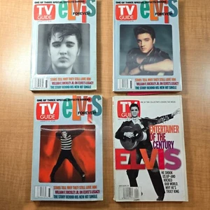 TV Guides Elvis Special Effects Covers 2002 plus bonus 2000 Elvis Cover - Picture 1 of 7