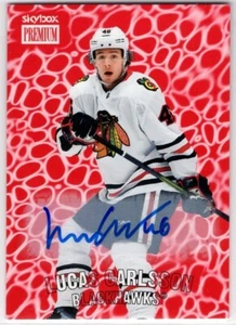 2020-21 Metal Universe Skybox Premium Auto Rubies #PP31 Lucas Carlsson *S1490 - Picture 1 of 1