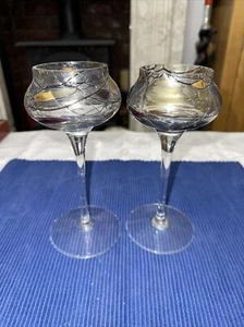 Pair Of Milano Mosaic Cordial & Liquer Glass - Made in Italy - Picture 1 of 8
