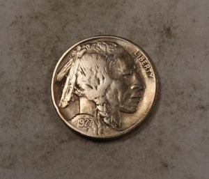 Buffalo Nickel 1927 * Casi sin circular AU * XB417 - Imagen 1 de 2