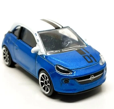 Majorette OPEL Adam Blue / White Roof - Black Stripes 1:55 (3") Defects 003 - Image 1 of 4