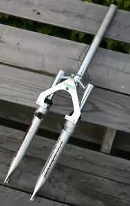 Oldschool NOS NEW Tange Seismic Shock 6.5 1.1/8" inch Mountainbike front fork - Picture 1 of 10