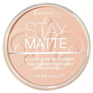 Rimmel London Stay Matte Pressed Powder - 002 Pink Blossom - Brand New - Picture 1 of 4