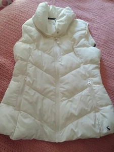 Joules Cream Size 10 Gilet Womens - Picture 1 of 7
