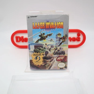 NES Nintendo LAZER / LASER INVASION - NEW & Factory Sealed + Authentic H-Seam! - Image 1 of 4
