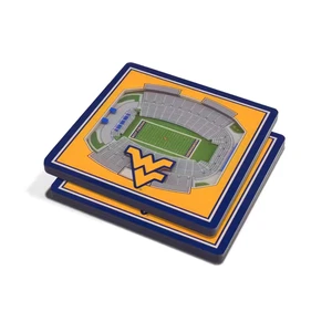 NCAA West Virginia Mountaineers 3D Stadiumviews Untersetzer - Bild 1 von 12