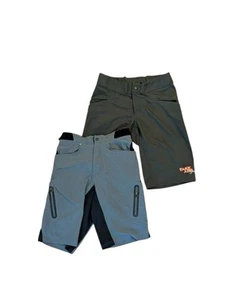 Pantalones Cortos MTB 2 Pares: Zoic Ether & ION, Hombre Talla S 30, Gris XC Enduro Lote - Imagen 1 de 4