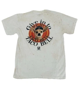 Camisa De Colección 1996 Yo Quiero Taco Bell Chihuahua Gráfica Juvenil Talla Grande - Imagen 1 de 5