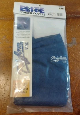 Cubierta de guardabarros de barco POLYFORM EFC-1 azul, se adapta a guardabarros de barco F-1, HTM-1, G-3, G-4 Foto 1 de 3