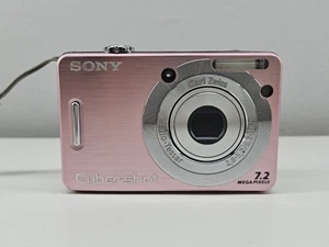 Sony Cyber-shot DSC-W55 Digital Camera 7.2MP 3x Optical Zoom, Case, Manual, Box! - Picture 1 of 23