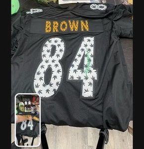 Maglia erba firmata AB Antonio marrone 🔥🌲coa - Foto 1 di 1