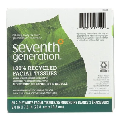 Seventh Generation 85 count Facial Tissue (Pack of 36) - Image 1 of 3