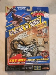 2000 Flick Trix Freestyle Dirt Bike Toy Motocross Dirtbike Acerbis Tag Rare - Picture 1 of 5