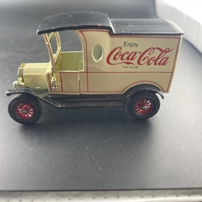 Caja de fósforos Lesney Modelos de antaño Y-12 1912 Ford Modelo T Coca Cola 1978 VNM Foto 1 de 4