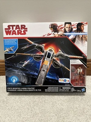 Star Wars The Last Jedi Poe's Boosted X-Wing Fighter Toys R Us TRU Exclusive Inc - Image 1 of 4