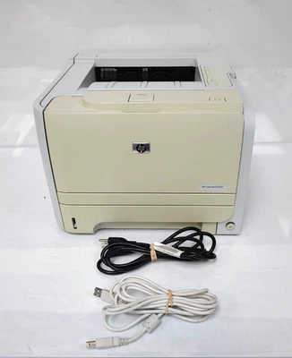 HP LaserJet P2035 Workgroup Monochrome Laser Printer 18,266 PP No Toner - Image 1 of 4