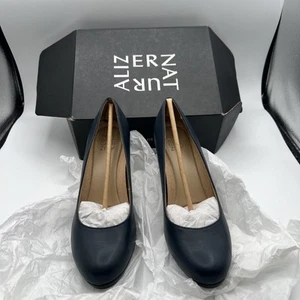 Naturalizer Damen-Pumps Größe 9 M marineblau Leder Michelle klassisch bequem NEU - Bild 1 von 13
