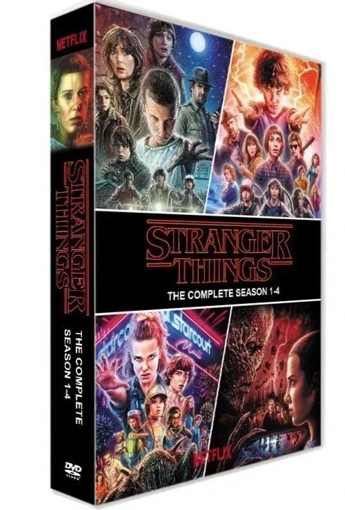 Stranger Things Season 1-4 DVD New & Sealed - Image 1 of 1