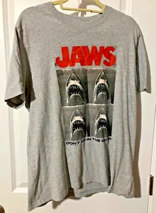 Jaws Logo Don't Go In The Water Men's XL T-Shirt - Picture 1 of 2