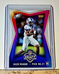 Jalen Reagor 2020 NFL Draft Night NFL #28 Football Card Eagles 1 of 478 - Picture 1 of 2