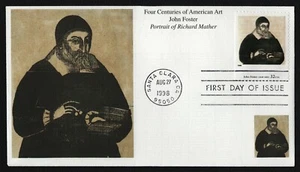 #3236a 32c John Foster, Mystic FDC **ALLE 5 = KOSTENLOSER VERSAND ** - Bild 1 von 1