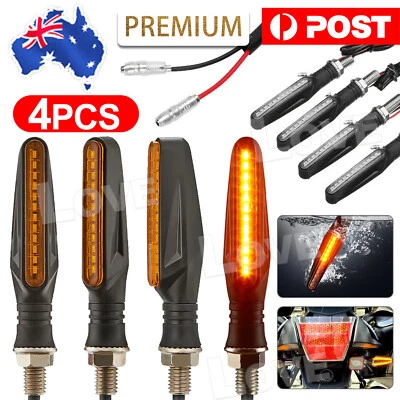 4X Universal Motorcycle Indicators Bike LED Bulb Blinkers Turn Signal 12V 12LED - image 1 of 4
