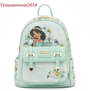 WondaPOP LIMITED EDITION Jasmine Aladdin Mini Backpack NEW! Black Light Series - Picture 1 of 10