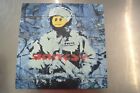 Banksy Riot Police - abstract wall art - Canvass Print