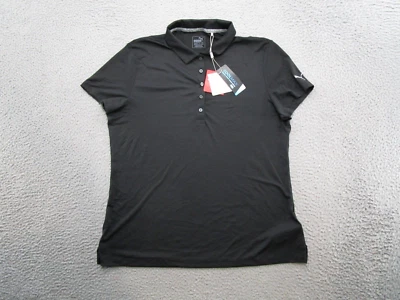 彪马 Pounce Dry Cell Cool Max Pro 女式 Polo 衫尺寸 2XL 高尔夫新品 — 第 1/4 张图片