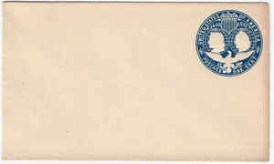 1492-1892 United States 1 Cent Embossed Postage Envelope Unused - 3.25" x 5.5" - Picture 1 of 2