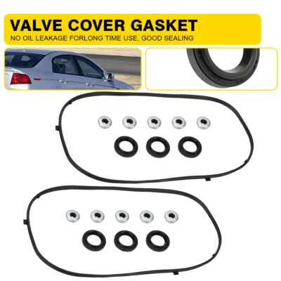 Juego de juntas de cubierta de válvula de alto sellado VS50607R para Honda Odyssey V6-3,5 L 2005-2009 Foto 1 de 4