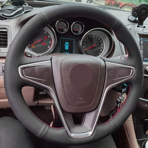 Funda de volante de cuero para Opel Insignia Vauxhall Insignia 13-17 Buick estantería - Imagen 1 de 20