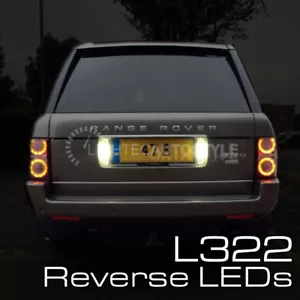RANGE ROVER L322 CANBUS REVERSE LED LIGHT KIT UPGRADE BRIGHT PURE XENON WHITE - Picture 1 of 1