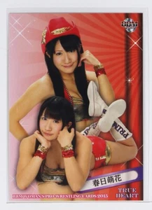 Moeka Haruhi - 2015 BBM Women's Pro-Wrestling Trading Card - Picture 1 of 3