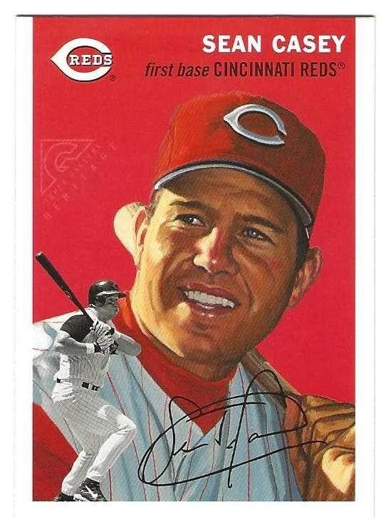 2000 Topps Gallery Heritage #08 Sean Casey Cincinnati Reds BV$1.50 - Image 1 of 1
