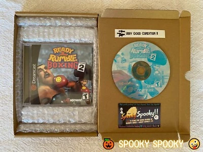 Ready 2 Rumble Boxing Round 2 Sega Dreamcast - NTSC-U/C USA VGC CIB - Tracked - Image 1 of 4
