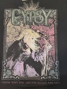 Next Level Apparel Nightbird Tribute Band Graphic T-Shirt Size L Black - Picture 1 of 15
