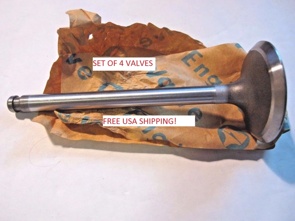PLYMOUTH ARROW ARROW PICKUP DODGE COLT RAM D50  1995CC SET OF 4 INTAKE VALVES - Image 1 of 1