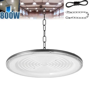 1 Pack 800W Led UFO High Bay Light 800 Watts Commercial Factory Warehouse Light - Picture 1 of 10