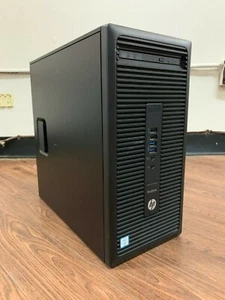 HP PRODESK 600 G2 MT | INTEL I5-6600 3.30GHZ 256GB SSD + 1TB 8GB RAM W10 GT730 - Picture 1 of 4