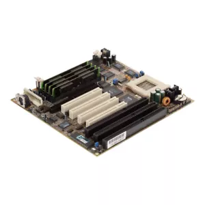 Vintage Mainboard BabyAFIC VA-502 SOCKET 7 SIMM / SDRAM PCI ISA With 4x SIMM - Picture 1 of 3