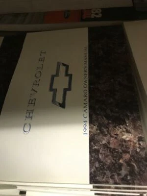 1994 GM Chevy Chevrolet CAMARO Owner Operator Owners Operators Manual OEM