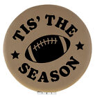 Enthoozies Football Tis' The Season Laser Engraved Leatherette Compact Mirror -